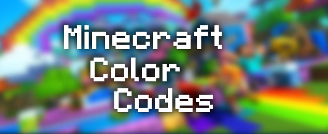 Color code generator minecraft - vinasalo